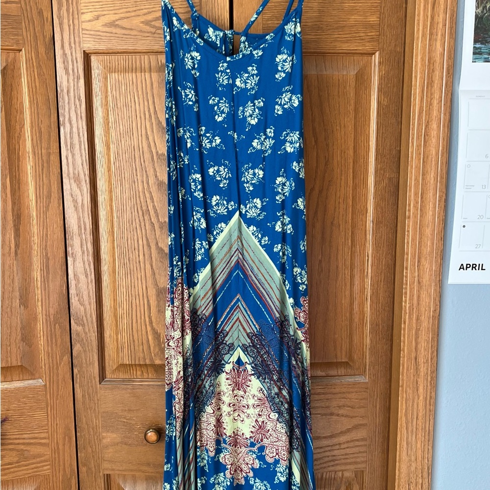 Wet Seal Boho Print Maxi Dress